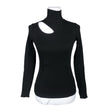 Unisex Massimo Dutti - Trikotaažist pluus, suurus 34 - Must ()