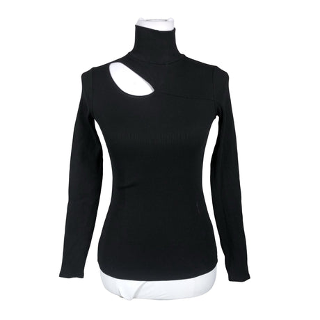 Unisex Massimo Dutti - Trikotaažist pluus, suurus 34 - Must ()