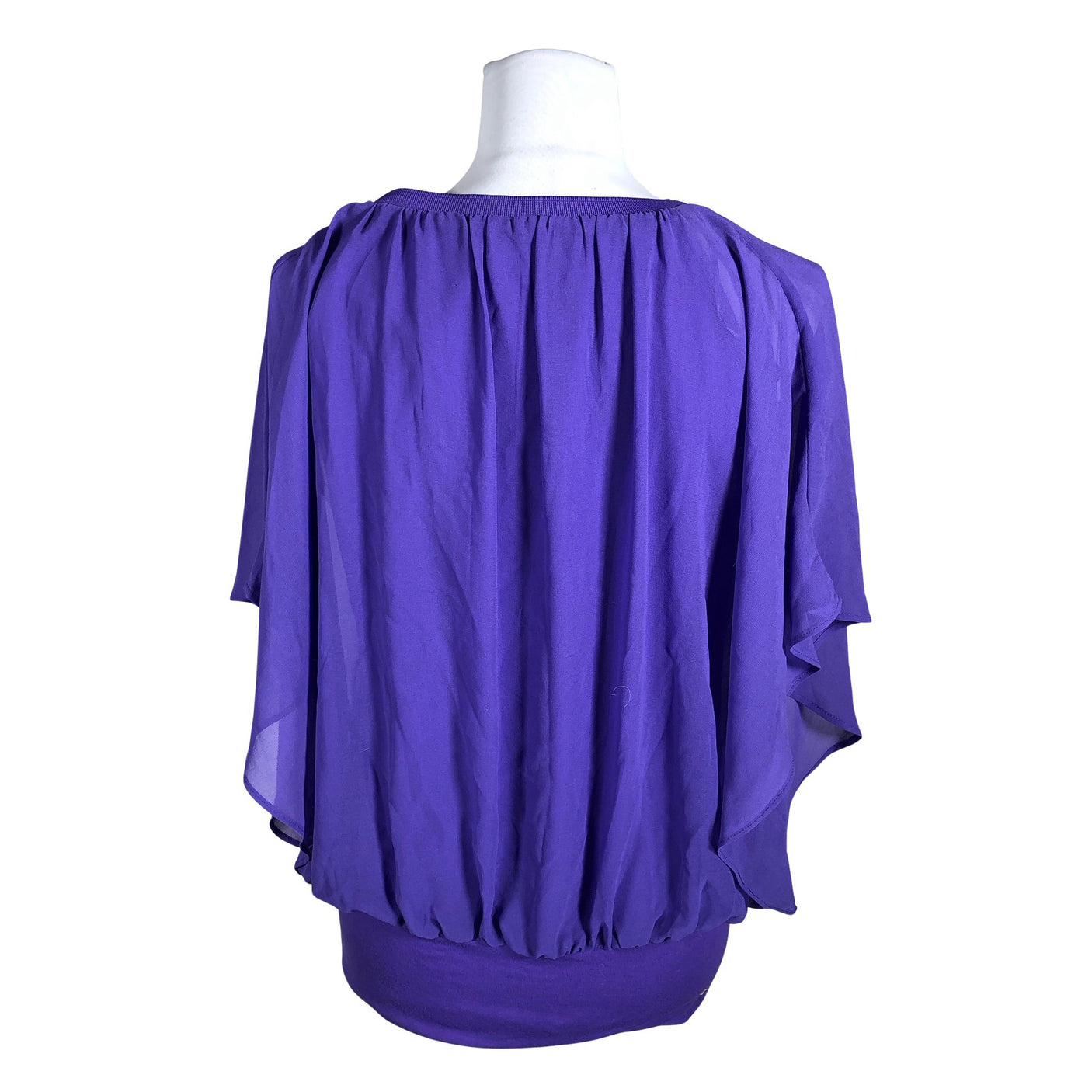 Unisex Soyaconcept - Lühikeste käistega pluus, suurus 40 - Lilla (2)