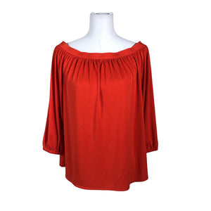 Unisex Ann Taylor - Trikotaažist pluus, suurus 40 - Punane (1)