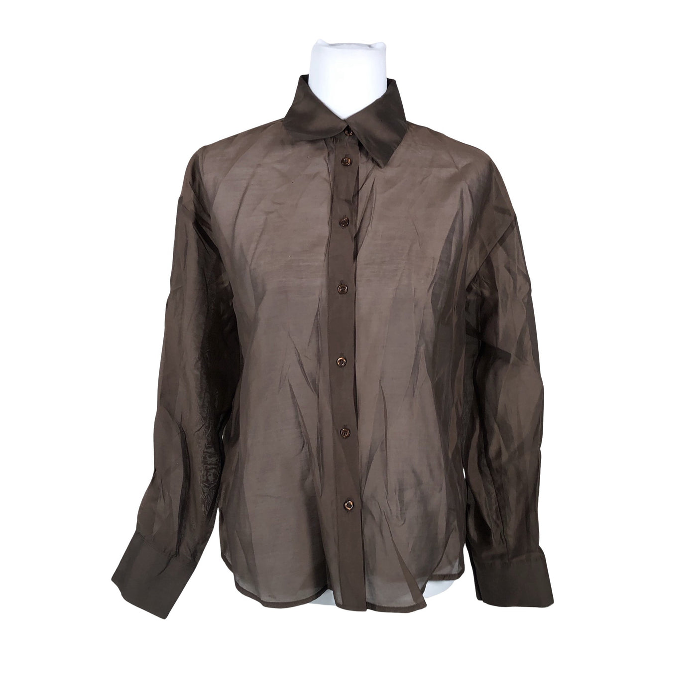 Unisex Mötivi - Pluus, suurus 38 - Pruun (1)