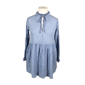 Unisex Ganni - Õhuke kleit, suurus 42 - Sinine (1)