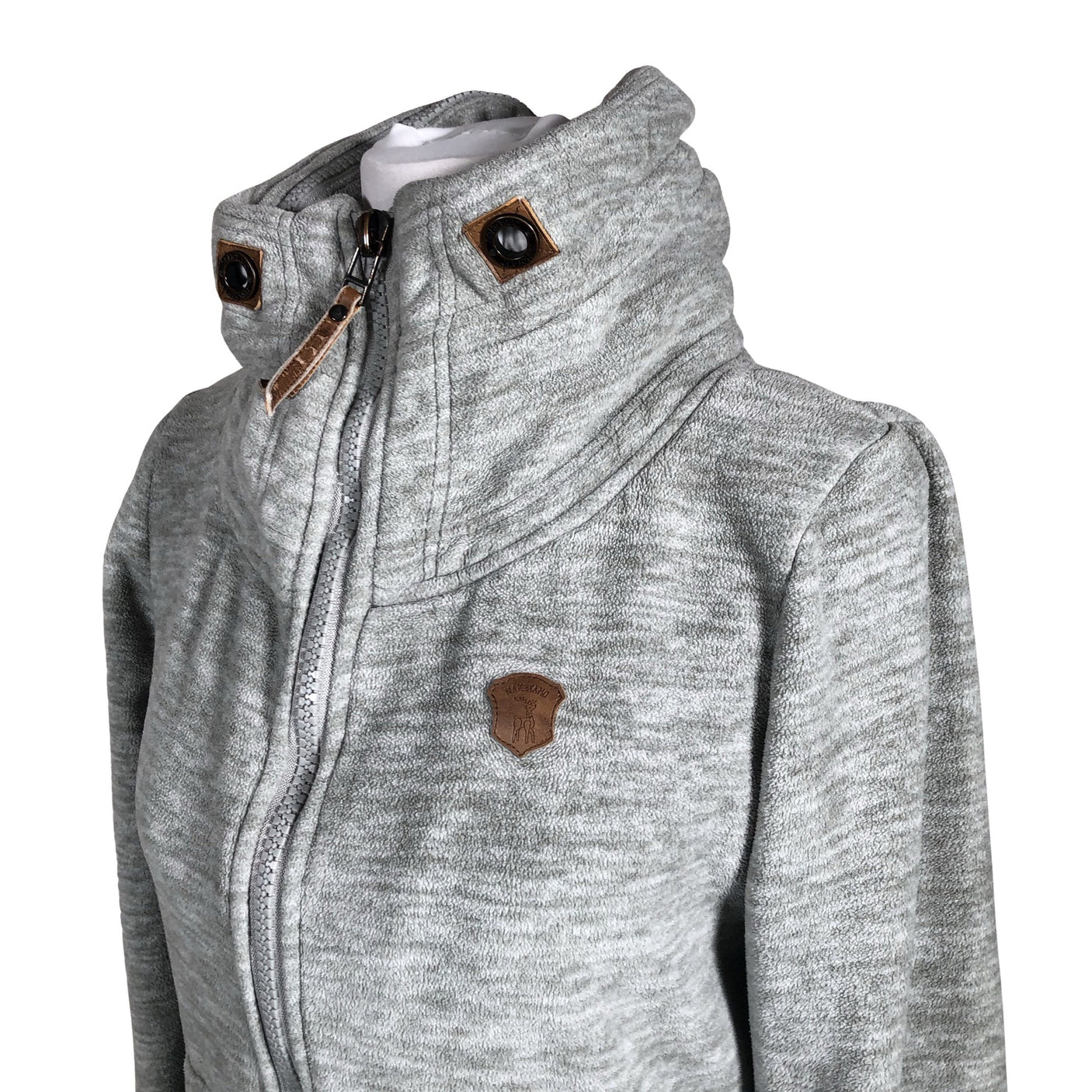 Unisex Naketano - Fliisjakk, suurus 38 - Hall (3)