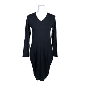 Unisex Nanso - Trikotaažist kleit, suurus 36 - Must (1)