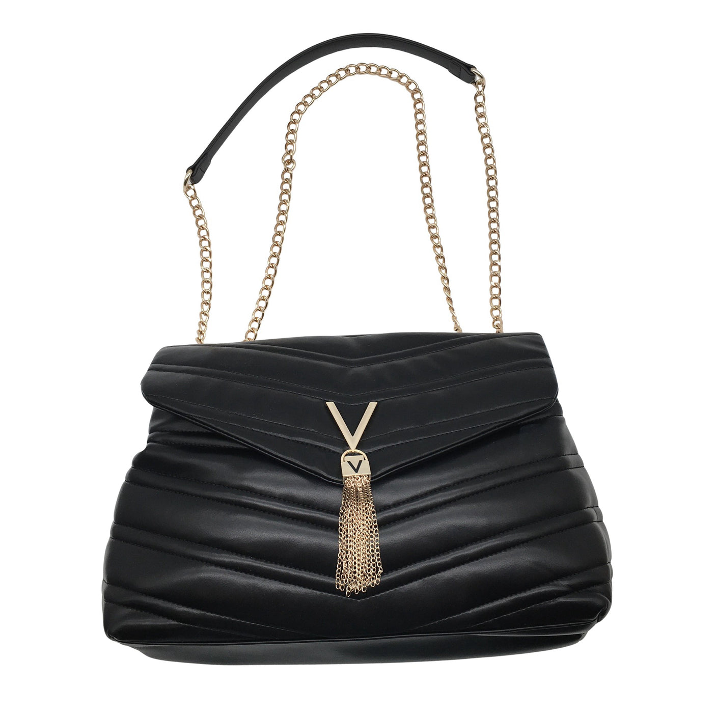 Unisex Mario Valentino - Õlakott, suurus Midi - Must (1)