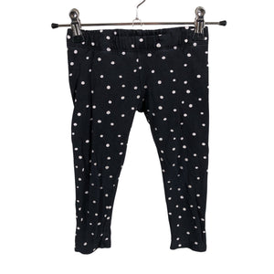 Unisex Lindex - Trikotaažist püksid, suurus 92 - 98 - Must (1)
