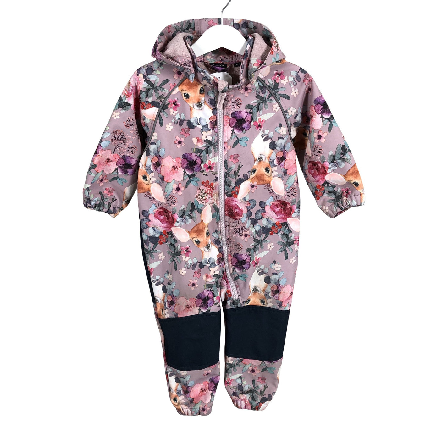 Unisex Name It - Softshell kombinesoon, suurus 74 - 80 - Heleroosa (1)