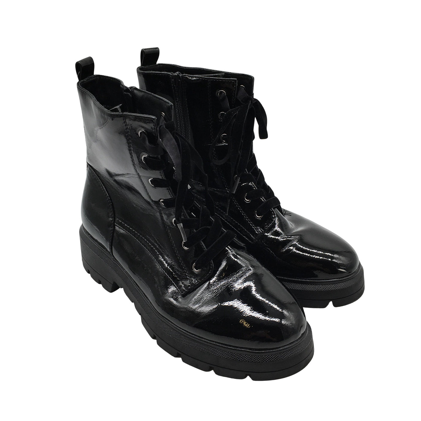 Unisex Next - Nööridega saapad, suurus 41 - Must (2)