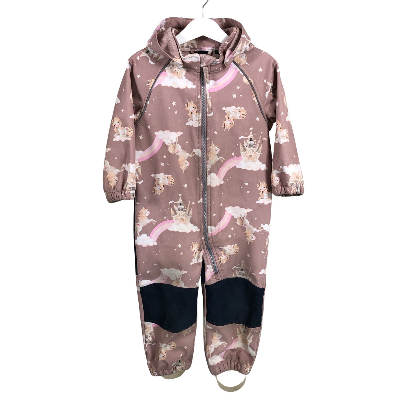 Unisex Name It - Softshell kombinesoon, suurus 86 - 92 - Heleroosa (1)