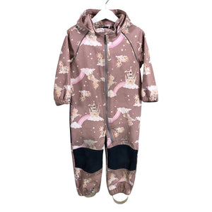 Unisex Name It - Softshell kombinesoon, suurus 86 - 92 - Heleroosa (1)