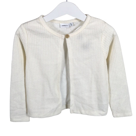 Unisex Name It - Kardigan, suurus 104 - 110 - Looduslik valge ()