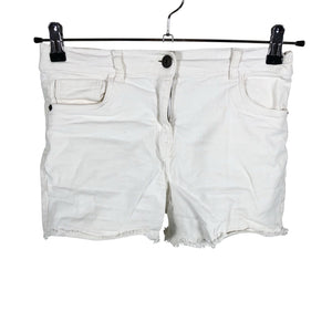 Unisex TEX - Teksast lühikesed püksid, suurus 158 - 164 - Valge (1)