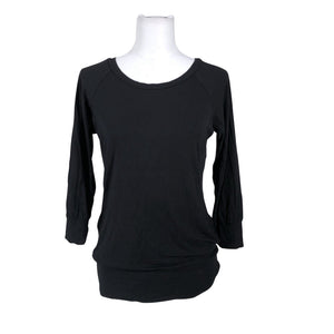 Unisex Curare - Trikotaažist pluus, suurus 38 - Must (1)