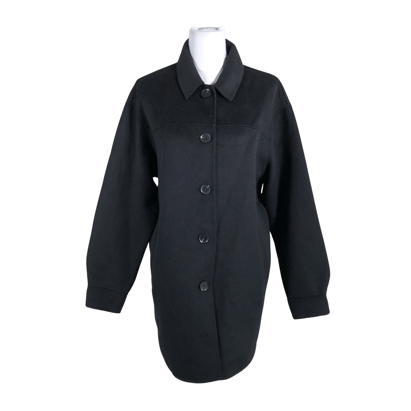 Unisex Nanso - Villane mantel, suurus 40 - Must (1)