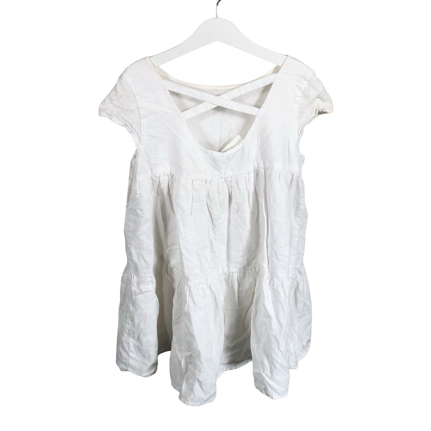 Unisex Benetton - Mitteveniv kleit, suurus 128 - 134 - Valge (2)