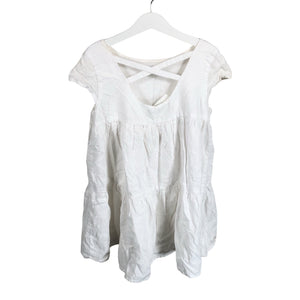 Unisex Benetton - Mitteveniv kleit, suurus 128 - 134 - Valge (2)