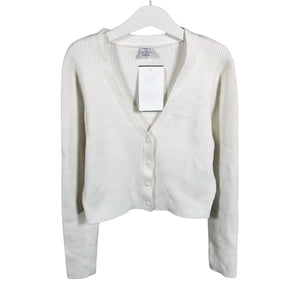 Unisex Lindex - Kardigan, suurus 134 - 140 - Valge (1)
