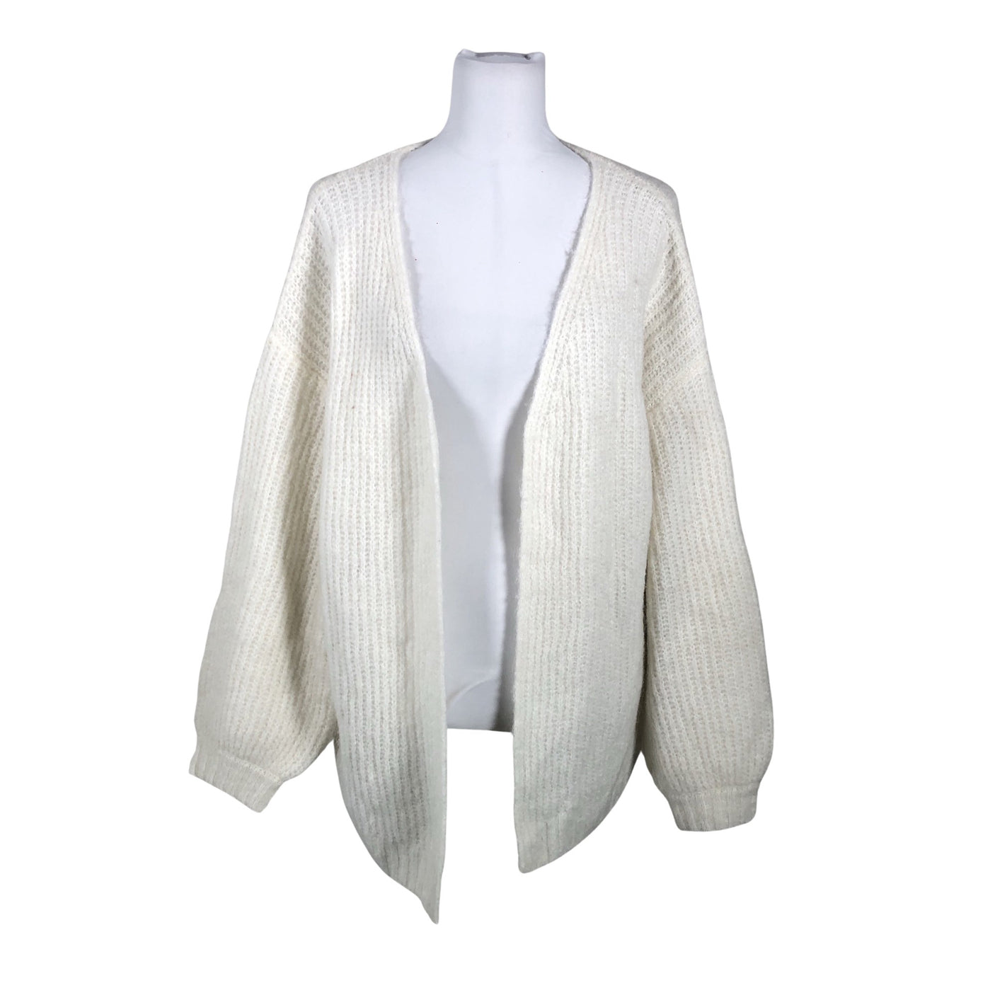 Unisex Nanso - Kardigan, suurus 40 - Valge (1)