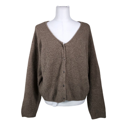 Unisex MSCH Copenhagen - Kardigan, suurus 40 - Pruun ()