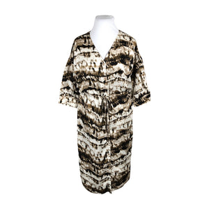 Unisex Kaffe - Mitteveniv kleit, suurus 44 - Pruun (1)