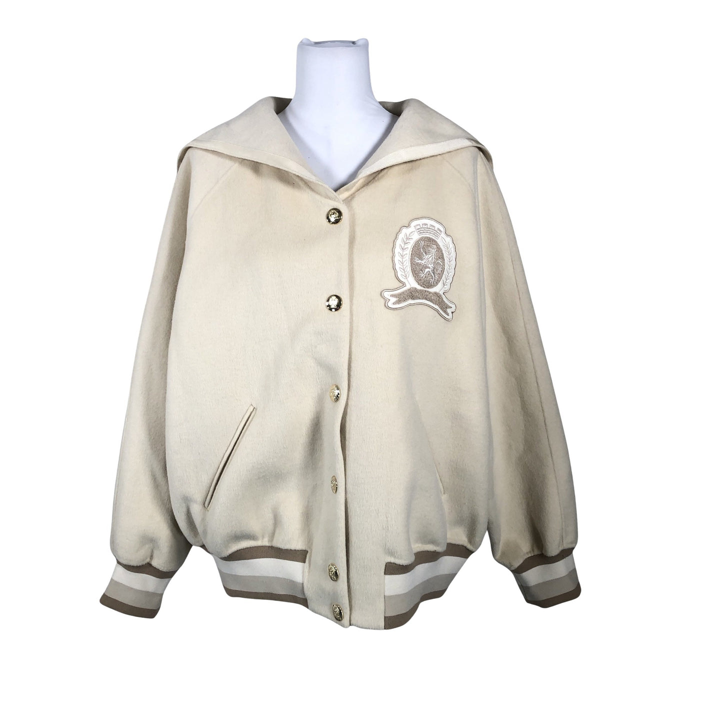 Unisex Tommy Hilfiger - Villane mantel, suurus 40 - Beige (1)