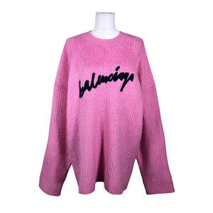 Unisex Balenciaga - Kampsun, suurus 40 - Roosa (1)