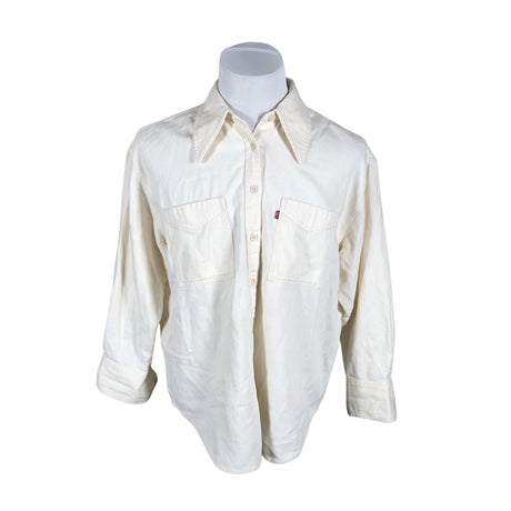 Unisex Levi's - Flanellsärk, suurus S - Looduslik valge ()