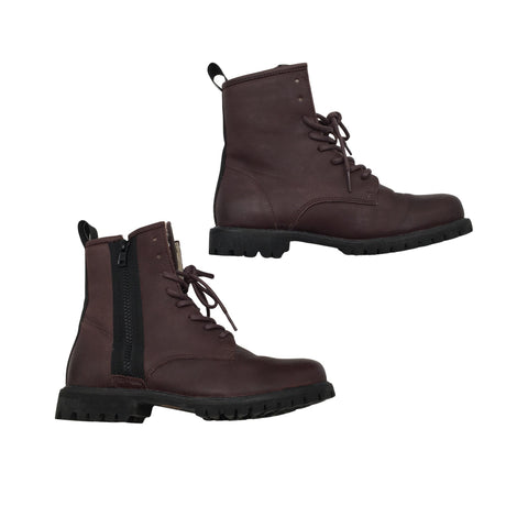 Unisex Blackstone - Nööridega saapad, suurus 38 - Veinipunane ()