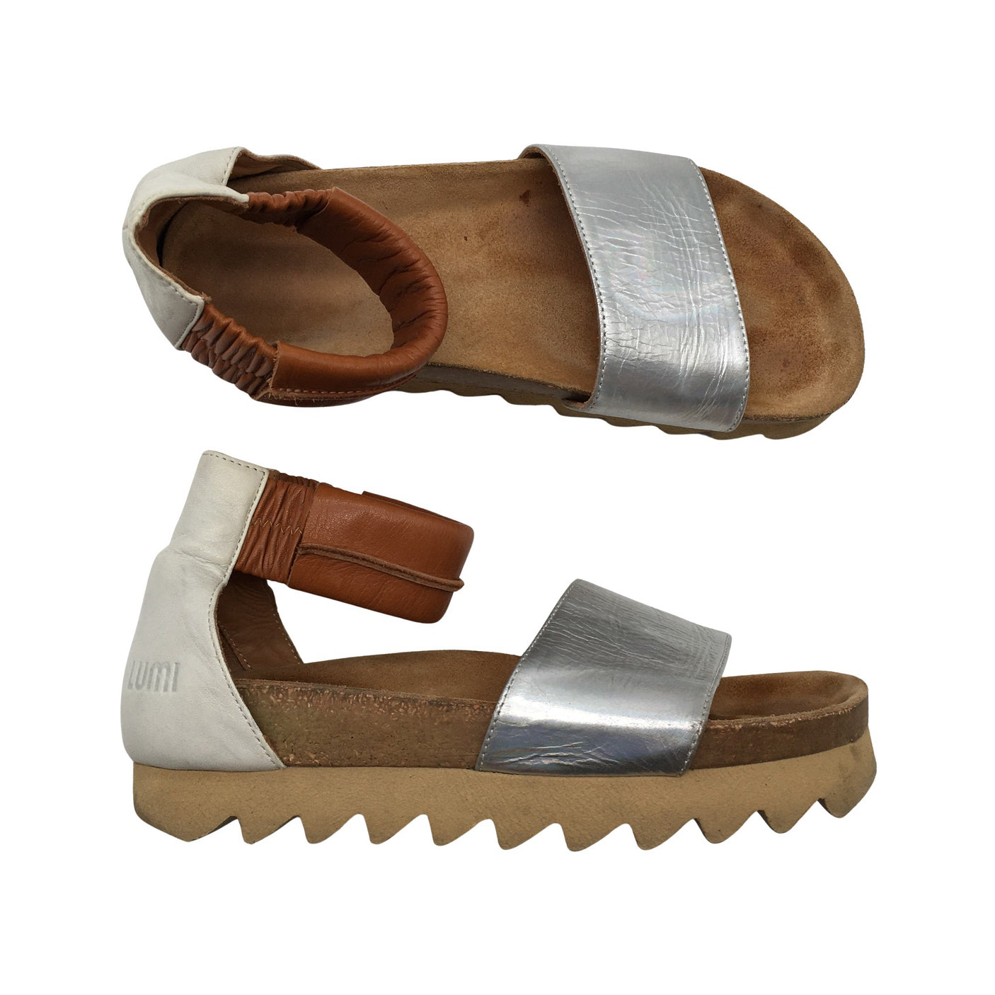 Unisex Lumi - Rihmikud, suurus 36 - Hõbe (1)
