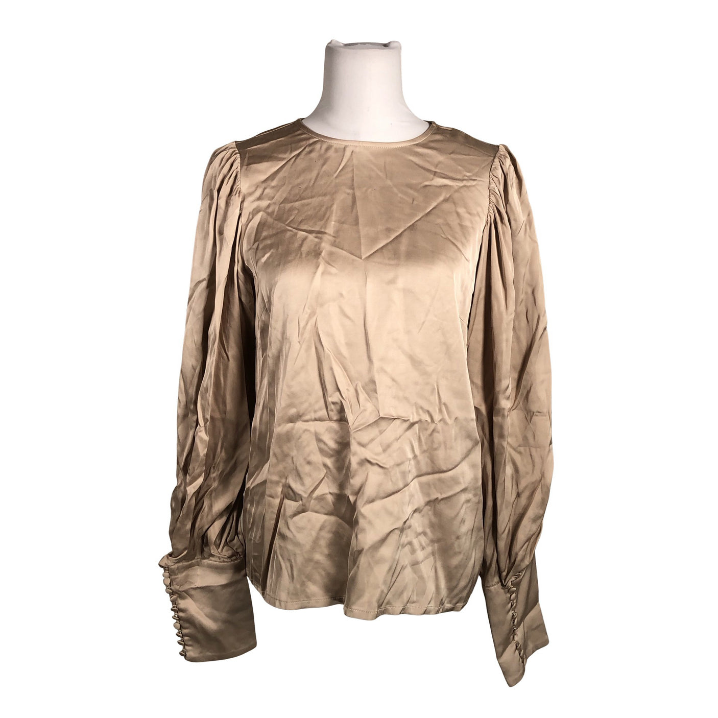 Unisex By Malina - Pluus, suurus 38 - Beige (1)
