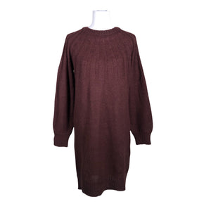 Unisex Nanso - Kootud kleit, suurus 36 - Veinipunane (1)