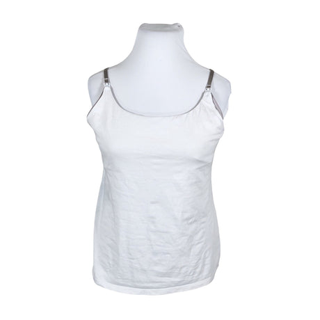 Unisex Lindex - Trikotaažist topp, suurus 48 - Valge ()