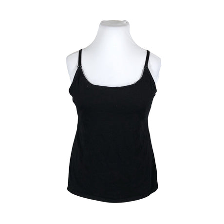 Unisex Lindex - Trikotaažist topp, suurus 48 - Must ()