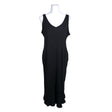Unisex Lindex - Trikotaažist kleit, suurus 40 - Must ()