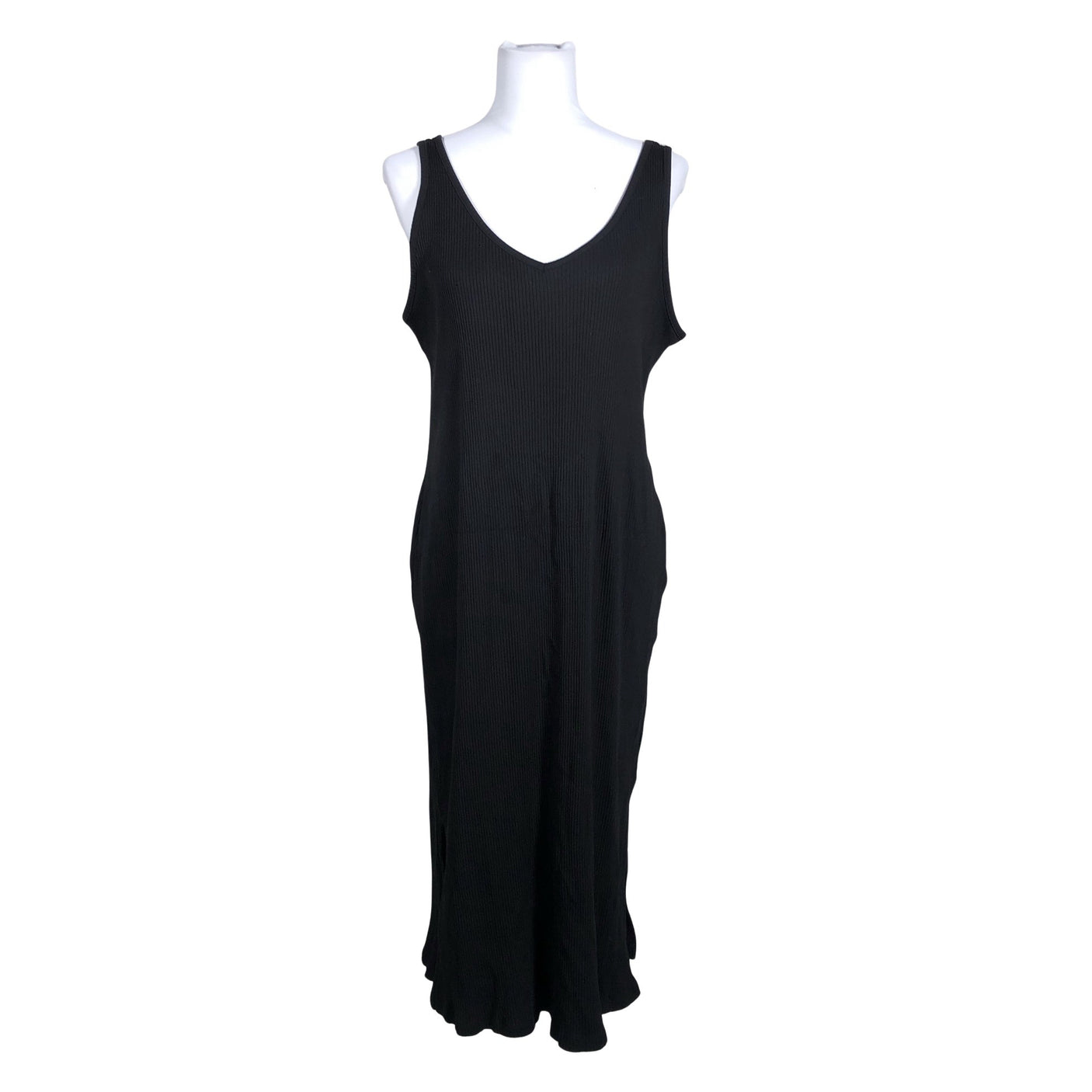 Unisex Lindex - Trikotaažist kleit, suurus 40 - Must (1)