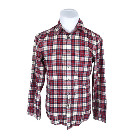 Unisex Benetton - Flanellsärk, suurus M - Punane ()