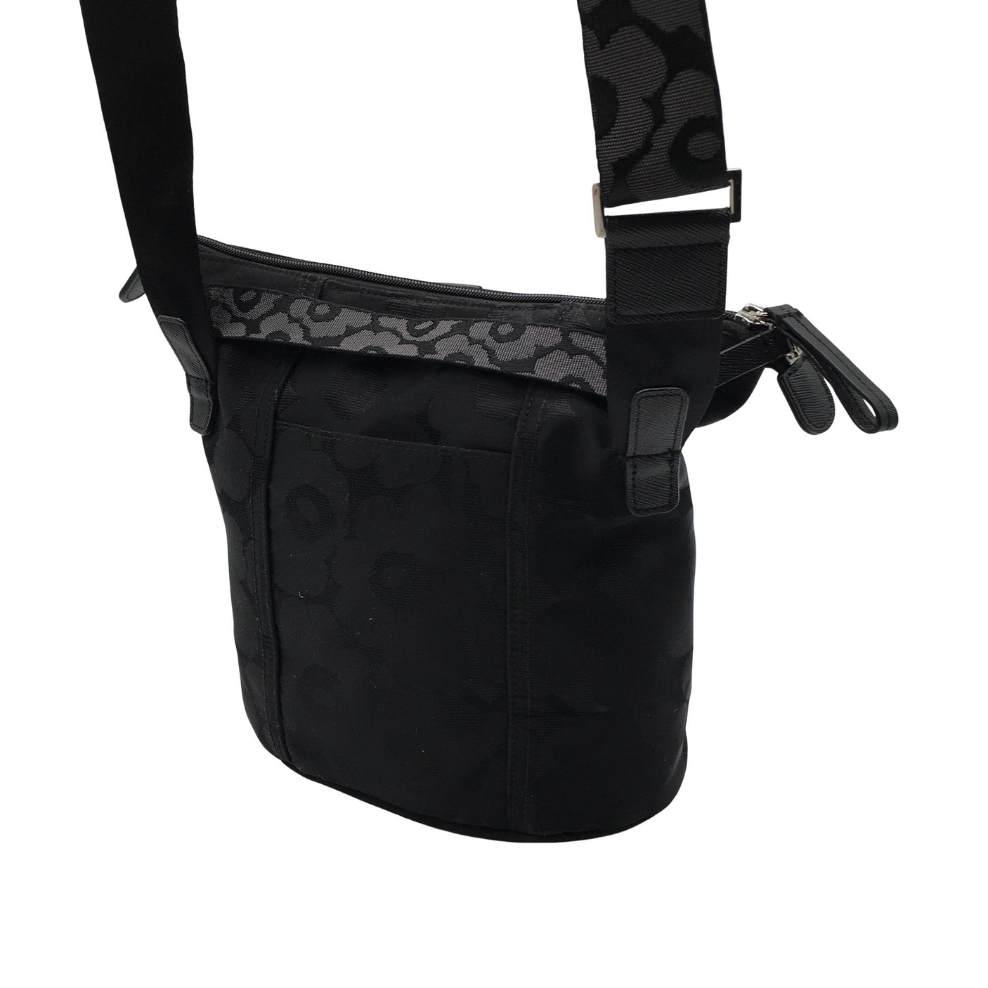 Unisex Marimekko - Õlakott, suurus Midi - Must (2)