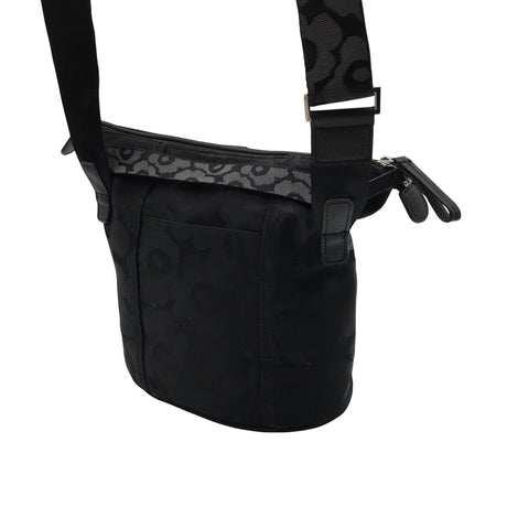 Unisex Marimekko - Õlakott, suurus Midi - Must (2)