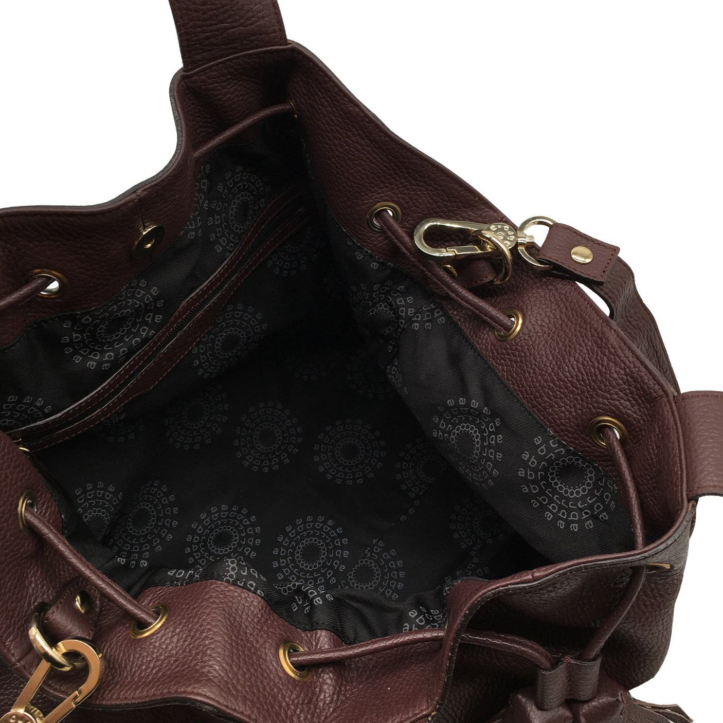 Unisex Abro - Käekott, suurus Maxi - Pruun (3)