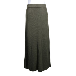 Unisex Massimo Dutti - Kootud seelik, suurus 40 - Roheline (1)