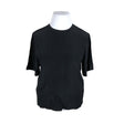 Unisex Stockmann Silk - Lühikeste käistega pluus, suurus 42 - Must ()