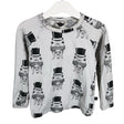 Unisex Mainio - Trikotaažist pluus, suurus 98 - 104 - Valge ()