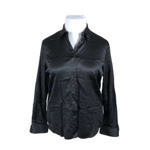 Unisex Lilysilk - Pluus, suurus 42 - Must (1)