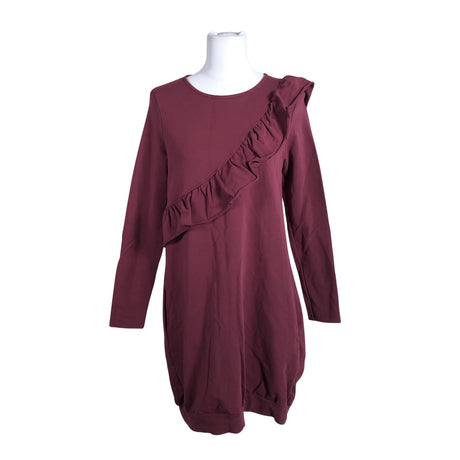 Unisex NOSH - Dressikangast kleit, suurus 38 - Veinipunane ()