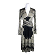 Unisex Issa London - Trikotaažist kleit, suurus 38 - Pruun ()