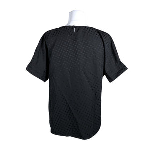 Unisex Nanso - Lühikeste käistega pluus, suurus 40 - Must (2)