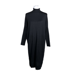 Unisex Aarrelabel - Kootud kleit, suurus 38 - Must (1)