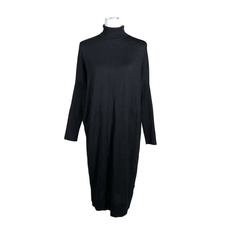 Unisex Aarrelabel - Kootud kleit, suurus 38 - Must ()