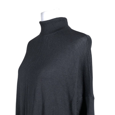 Unisex Aarrelabel - Kootud kleit, suurus 38 - Must (2)