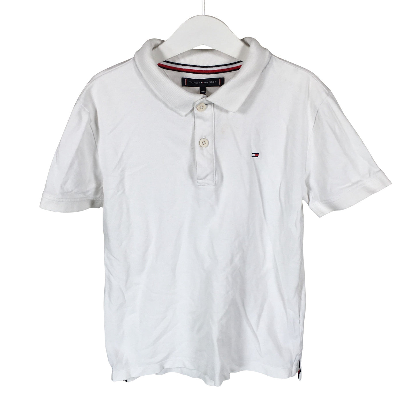 Unisex Tommy Hilfiger - Polosärk, suurus 134 - 140 - Valge (1)